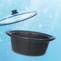 MMP® Slowcooker met timer - Slowcooker - Crockpot - Zwart - 31cm x 25cm x 40cm — thumbnail 2