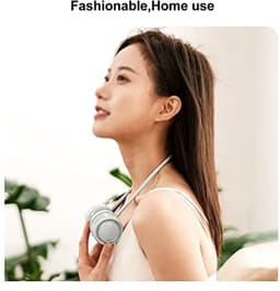 Opvouwbare Nekventilator voor Dames - Draagbare Koeling met 3 Snelheden en 1600mAh USB Oplaadbare Batterij — thumbnail 1