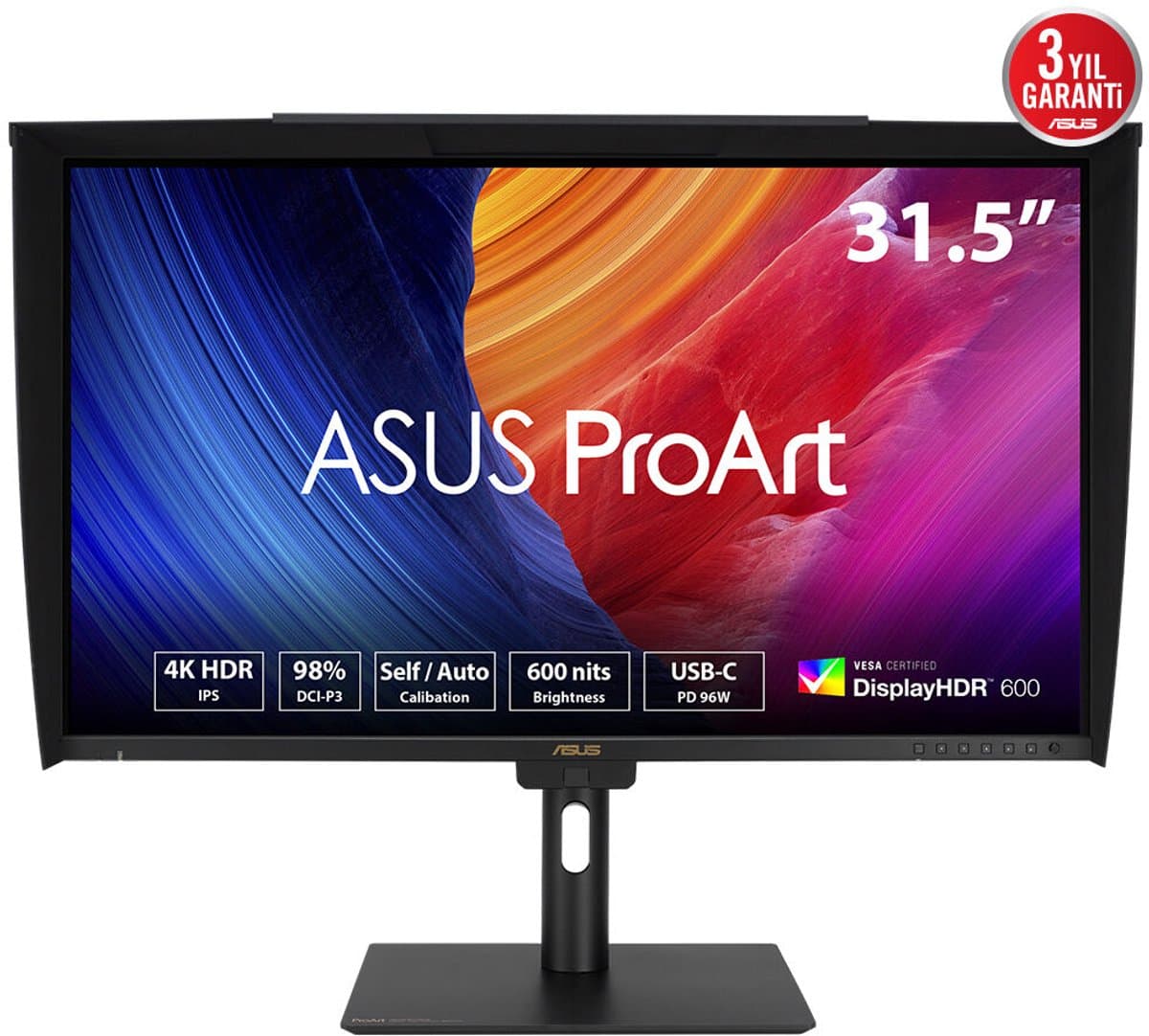 Asus ProArt PA32UCE computermonitor 80 cm (31,5") 3840 x 2160 pixels 4K Ultra HD LED zwart — afbeelding 1