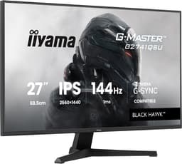 iiyama G-Master G2741QSU-B1 Black Hawk - 27 inch - QHD - IPS - 144 Hz — thumbnail 2