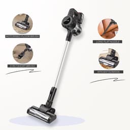 BRIEFNESS 3 in 1 Draadloze Stofzuiger 30KPa Zuigkracht 3800W Motor 65Min Batterijduur LED Licht — thumbnail 1