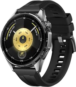 Huawei WATCH GT 6 46mm Zwart | 21-Daagse Batterijduur - Nauwkeurige GPS- en Hartslagmeting - Innovatieve Pro-niveau Fietstracking – Analyse van Emotioneel Welzijn - Compatibel met iOS & Android — thumbnail 4
