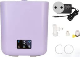 Thuys – Mini Droger – Mini Wasmachine – Mini Wasdroger – 30 x 27 x 27cm – Paars — thumbnail 3