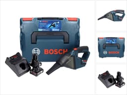 Bosch GAS 12V Professionele snoerloze stofzuiger 12 V 0,35 l + 2x accu 6,0 Ah + lader + L-Boxx — thumbnail 2