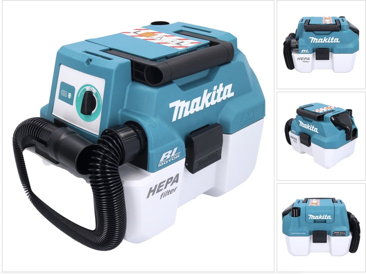 Aspirateur souffleur d'eau et de poussières 18V LXT (Produit seul) - MAKITA DVC750LZ — afbeelding 1