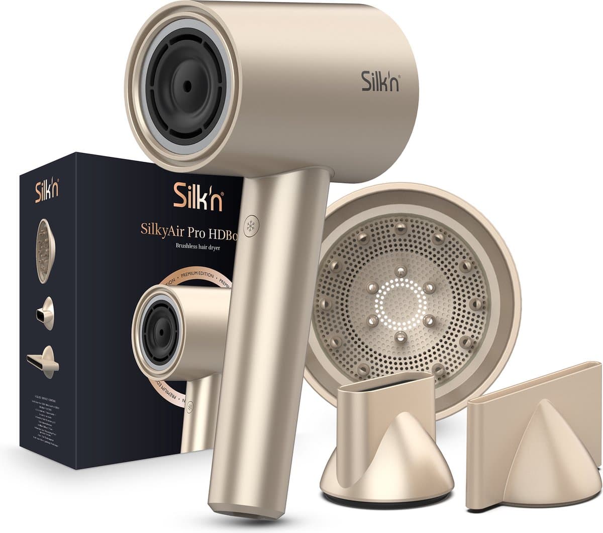 SILKN SilkyAir Pro Föhn Goudkleurig — afbeelding 1