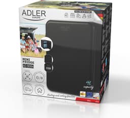 Adler AD 8084 - Mini koelkast - 4 liter - zwart — thumbnail 6