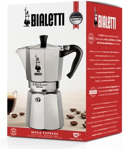 Bialetti Moka Express 18 Kops – Espressopot – Aluminium – 810 ml — thumbnail 2