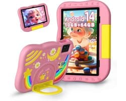 DailySupplies® Kindertablet Vanaf 3 Jaar - Tablet Kinderen - Kinderspeelgoed - Roze
