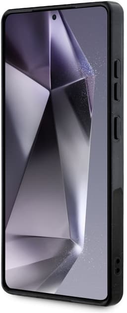Guess IML 4G Glitter en Triangle Logo geschikt voor Samsung Galaxy S25 Ultra - Geschikt voor MagSafe - Grijs — thumbnail 3