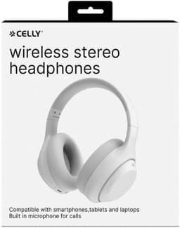 Celly WAVEBEATWH hoofdtelefoon/headset Draadloos Hoofdband Oproepen/muziek USB Type-C Wit — thumbnail 4