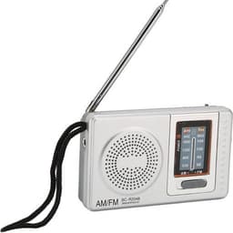 Knaak Mini Noodradio - FM/AM - Pocket Radio - Op Batterijen - Draagbare Rampenradio — thumbnail 1