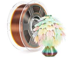 【4 stuks】Mecpow Rainbow01 1KG PETG High Speed Transparent Rainbow 3D PRINTER FILAMENT - 30-600mm/s, 230-250°C