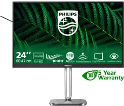 Philips 24B2G5200 - Duurzame Ergonomische 24 Inch Eco Monitor – Full HD IPS – 100Hz – Verstelbaar – 5 Jaar Garantie — thumbnail 5