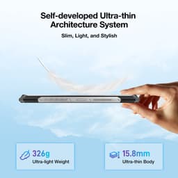 DOOGEE Blade10 Max Onbreekbare Mobiele Telefoon Android 15 Batterij 10300mAh 90Hz 6.56"HD 32GB + 256GB 50MP Camera,Zwart — thumbnail 4
