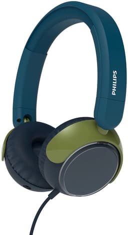 PHILIPS TAK2000CT - On Ear bedrade opvouwbare hoofdtelefoon voor kinderen - beperkt volume, Audio delen, 3,5 mm- en USB-C-kabel meegeleverd - Kristal Groen — thumbnail 10