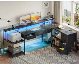 Hoekbureau Gaming - Bureau L Vormig - Computer Desk — thumbnail 2