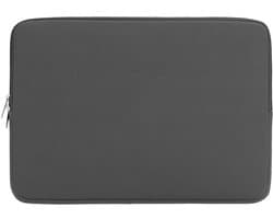 Laptophoes 15.6 inch - Laptop hoes - Laptop sleeve - Schokbestendig - Krasbestendig - Laptop case - Laptop cover - Laptop tas 15/15,6 inch - Grijs