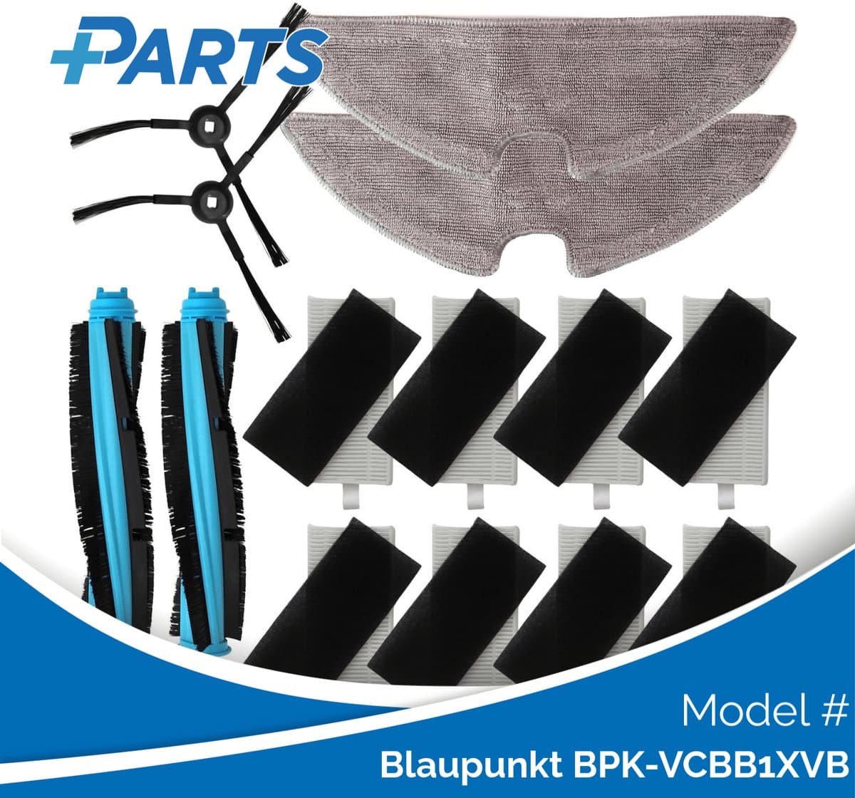 Blaupunkt BPK-VCBB1XVB Onderhoudsset (Plus.Parts® alternatief voor BPK-BHXTE1) — afbeelding 1