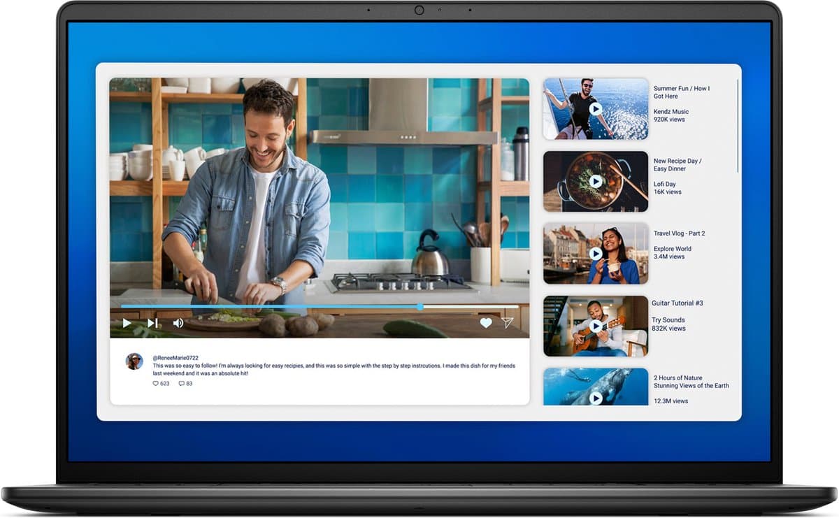DELL DC16250 - Laptop - 16 inch - Intel Core 7 - 16GB/512GB — afbeelding 1