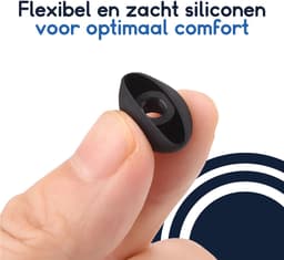Ibley ComfortFit Oortips voor JBL Flash/FlashX/Flash Rock/FlashX Rock zwart - Siliconen Earbuds - 3 Maten - 3 Paar — thumbnail 4