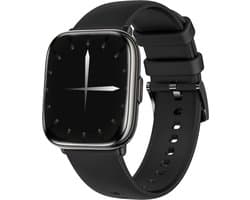 Xssive SW9 Smartwatch Gitzwart - HD AMOLED Display - Hartslagmeter - Bloedzuurstofmeter - Bluetooth 5.3 - Waterdicht IP67