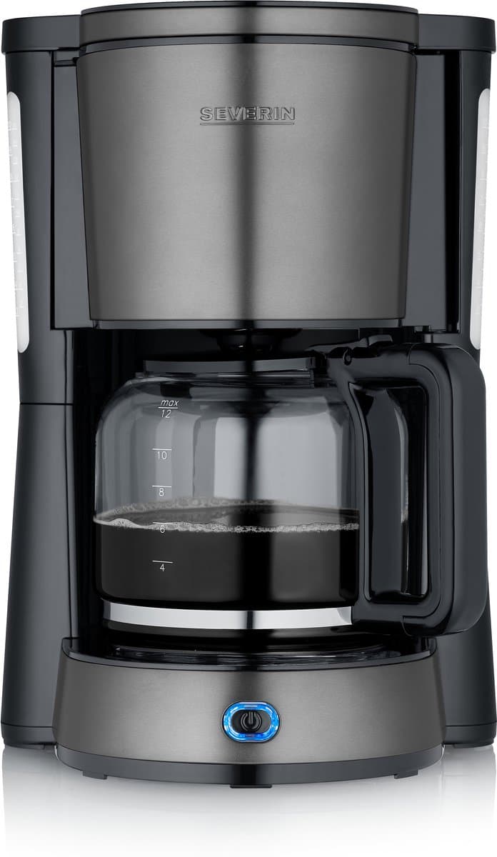Severin KA 9340 koffiezetapparaat – 1,25L (10 Kopjes) - Warmhoudplaat - Automatische Uitschakeling - Druppelstop — afbeelding 1