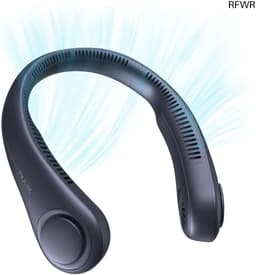 RFWR® Draagbare Halsventilator - Handsfree en Oplaadbaar met 4000 mAh Accu — thumbnail 1