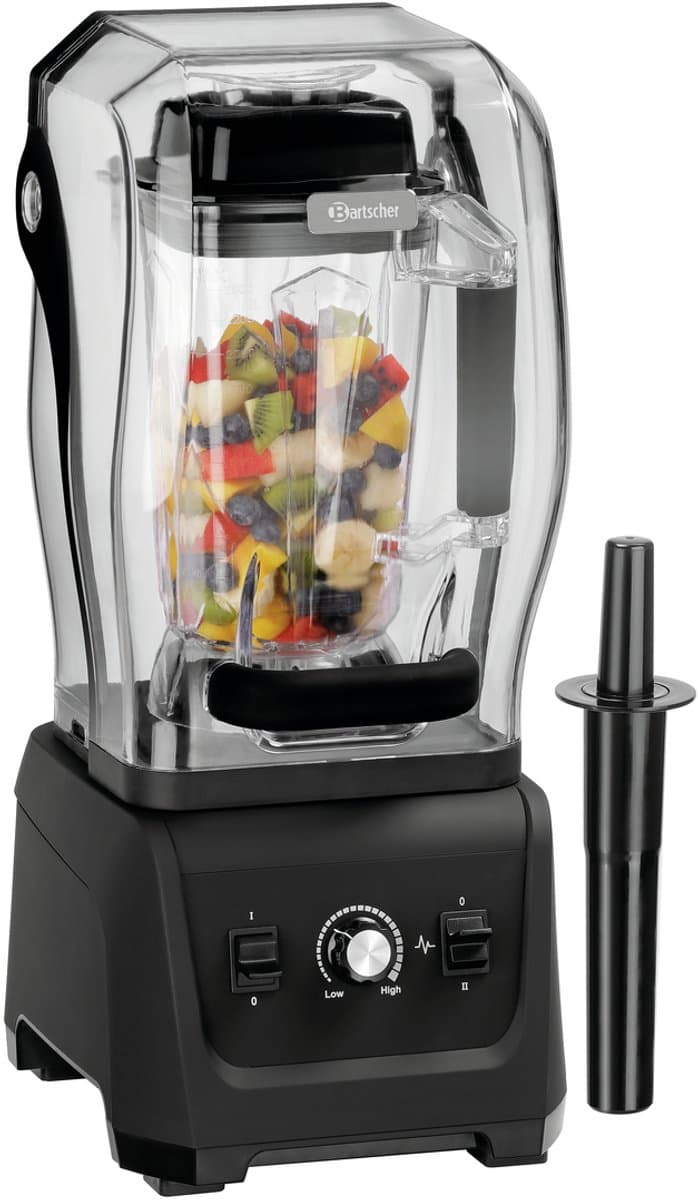 Bartscher Blender PRO XTRA 2-5L - 1.68kW - 230V - 240x300x565mm — afbeelding 1