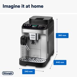 De'Longhi Magnifica Evo Next ECAM 310.80.SB - Volautomatische Koffiemachine - 13 Koffiespecialiteiten - LatteCrema Hot-technologie - TFT-kleurendisplay — thumbnail 2