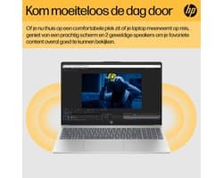 HP Laptop Clamshell Otto 23C1 R7-7730U 16GB/512GB 15.6IN W11H AMD Ryzen™ 7 39,6 cm (15.6") Full HD DDR4-SDRAM SSD Wi-Fi 6 (802.11ax) Windows 11 Home Zilver