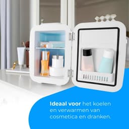Lexium Mini Fridge for Drinks - Kleine Koelkast - Mini Koelkasten - Minibar - Mini Fridge - Mini Koelkast - Mini Koelkastje - — thumbnail 4