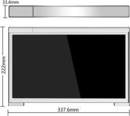 DailySupplies® Portable Monitor - Tri Screen - Laptop Uitbreider - Full HD — thumbnail 2