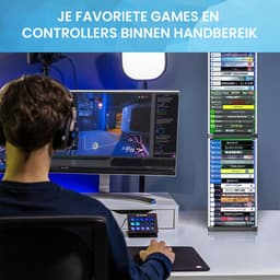 YONO Game Opbergrek - Spellen Houder geschikt voor PS5 - Xbox - Accessoires - DVD - 36 Games — thumbnail 5