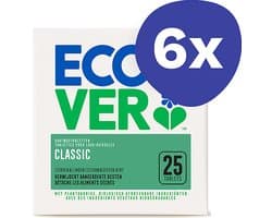 Ecover Vaatwastabletten (6x 25 stuks)