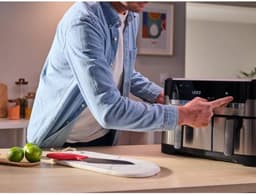 Moulinex Dual Easy Fry & Grill YY5233FB - Airfryer - 8 L - 2450 Watt — thumbnail 6