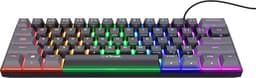 Trust GXT 867 Acira - Mechanisch Gaming toetsenbord - Mini - 60% - RGB Verlichting - PC/PS5 - Red Switches - Zwart — thumbnail 6