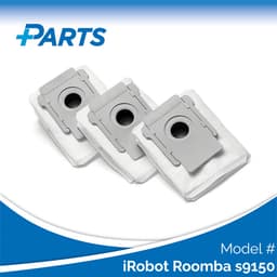 iRobot Roomba s9150 Stofzakken (3 Stuks, Plus.Parts® alternatief voor 4626194 / 4640235) — thumbnail 1