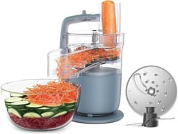 Foodprocessor - Multifunctioneel - Hakken - Mengkom - Zilver - Snel — thumbnail 1