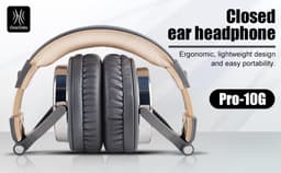 OneOdio - Pro 10 Grijs/Goud - Bedrade hoofdtelefoon - Over ear — thumbnail 13