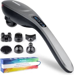 RX Goods Professioneel Klopmassage Apparaat – 6 Snelheden, 6 Massage Opties & 6 Opzetstukken - Handmassage Gun – Deep tissue — thumbnail 1
