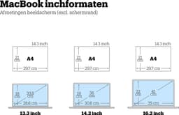 Apple MacBook Pro (2020) - 13.3 inch - Apple M1 - 16 GB ram - 256 GB SSD - Spacegrey — thumbnail 3