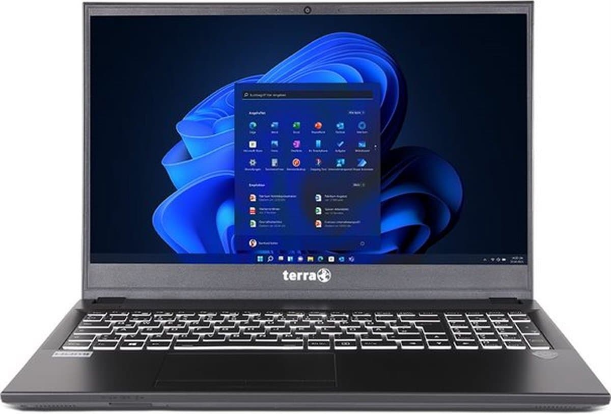 Terra Mobile 1516R 15.6" FullHD laptop - Intel Core i3-1315G4 - 16GB RAM - 500GB M.2 SSD - DVD±RW - Windows 11 Pro — afbeelding 1