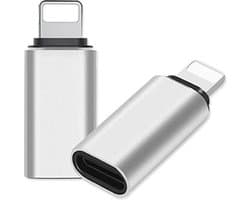 Opulfy - Lightning naar USB-C Adapter - USB C adapter - USB C - USB stick - USB-C kabels - USB C hub - Lightning USB kabel - Telefoon - Laptop