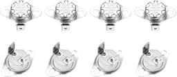 Thermostaat 160 °C/320 °F 16 A, normaal gesloten, N.C regel, temperatuurschakelaar met snap voor magnetron, oven, koffiezetapparaat, 8 stuks, materiaal keramiek — thumbnail 1