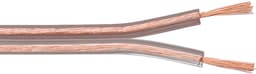 Goobay Luidsprekerkabel 25 m transparant, 2 x 2,5 mm² CCA-geleider, flexibele PVC-mantel met polariteitsmarkering, voor hifi en home cinema — thumbnail 1
