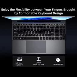 Laptop Computer 15,6 Inch Full HD - 16 GB RAM - 512 GB SSD - Intel Core-i5 Processor - Windows 11 - HDMI - Wit — thumbnail 1