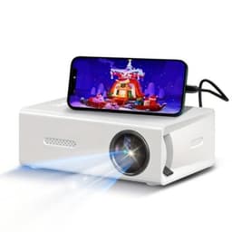 Mini Projector Draagbaar - Full HD 1080P - Beeld tot 60 Inch (150 cm) - Ingebouwde Stereo Speakers - Voor Thuis, Buiten en Presentaties — thumbnail 1