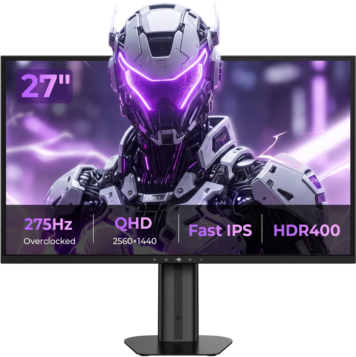 Titan Army KF271S PLUS Gaming Monitor 27 inch QHD 240Hz (275Hz OC), Fast IPS, 1ms GTG, HDR400, FreeSync, Verstelbare Voet — afbeelding 1
