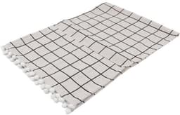 Magnetronhoes - Stoffen beschermhoes voor magnetron - Keuken ordenen - Met opbergzakken - 30 x 90 cm - Diverse kleuren — thumbnail 2